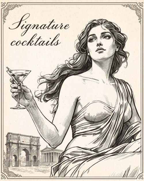 01. Signature cocktails